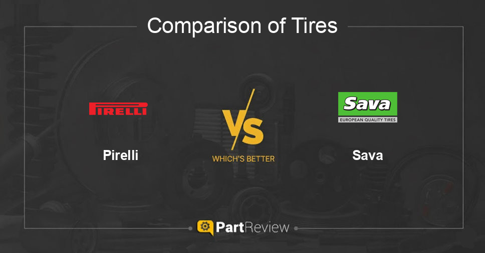 Comparison of tires Pirelli and Sava