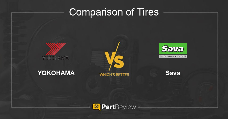 Comparison of tires YOKOHAMA and Sava