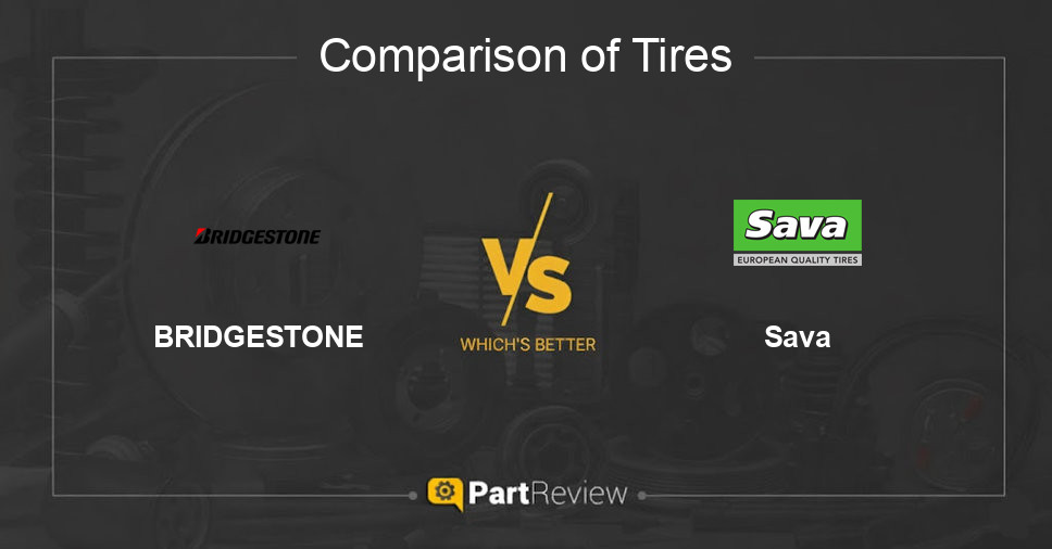 Comparison of tires BRIDGESTONE and Sava