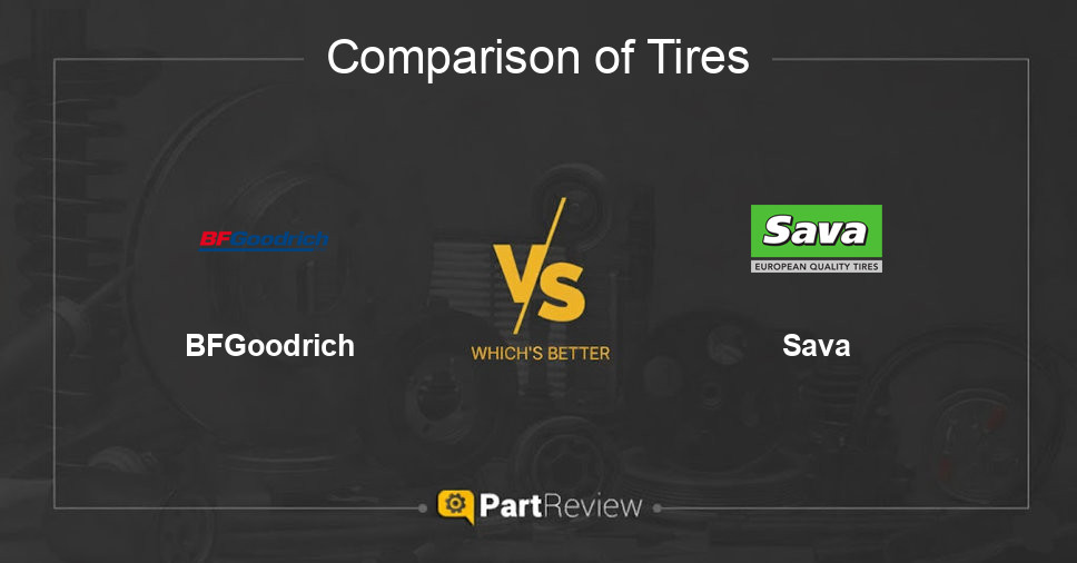 Comparison of tires BFGoodrich and Sava