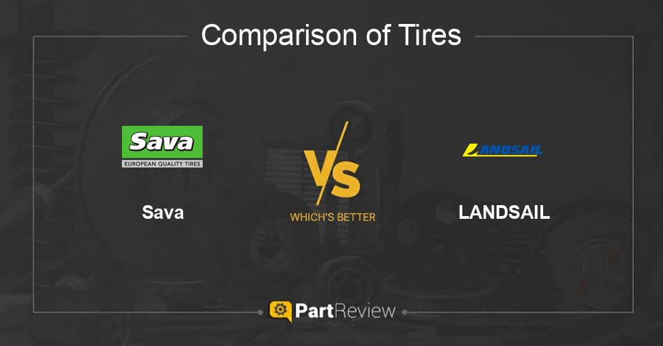 Comparison of tires Sava and LANDSAIL