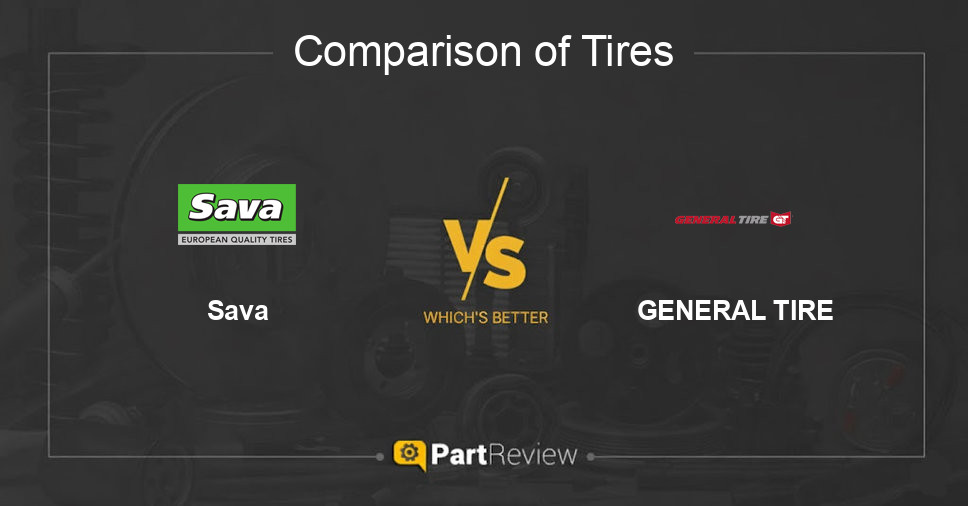 Comparison of tires Sava and GENERAL TIRE
