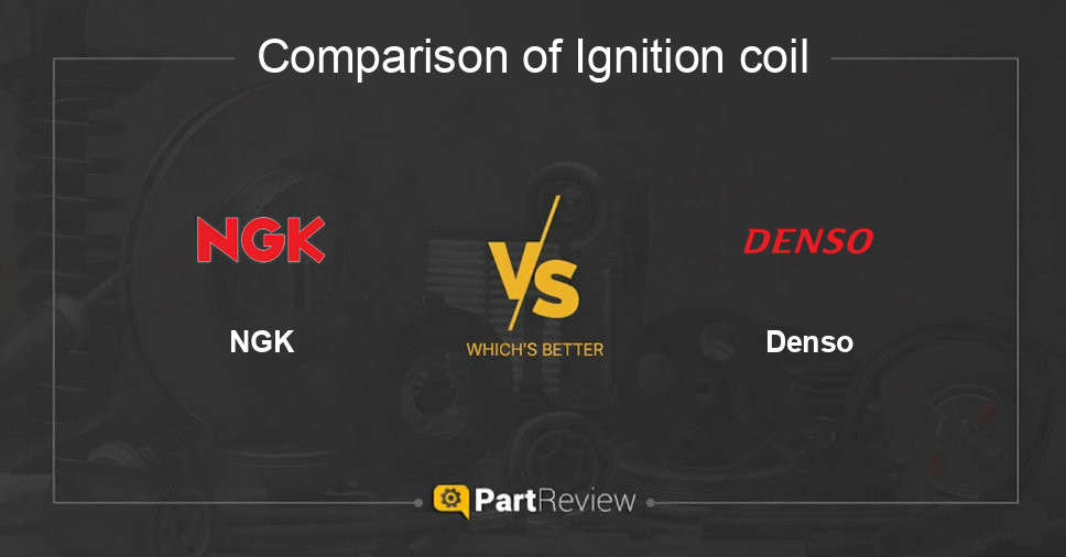 Comparison of ignition coil NGK and Denso