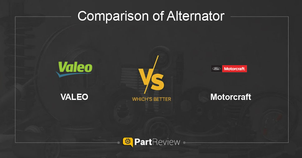 Comparison of alternator VALEO and Motorcraft