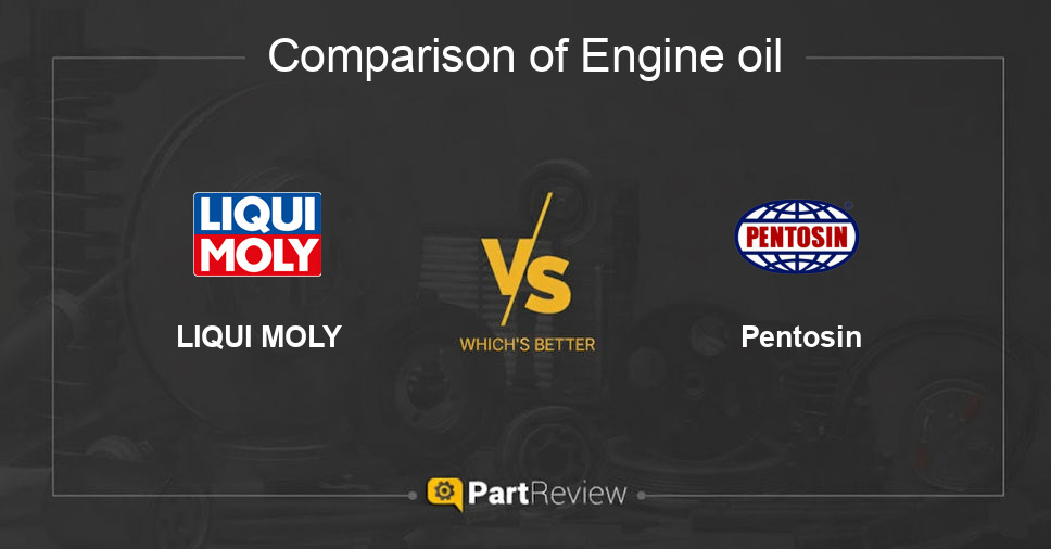 Comparison of engine oil LIQUI MOLY and Pentosin