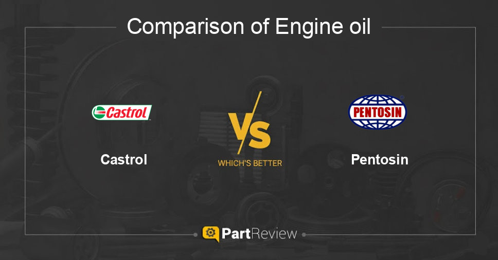 Comparison of engine oil Castrol and Pentosin
