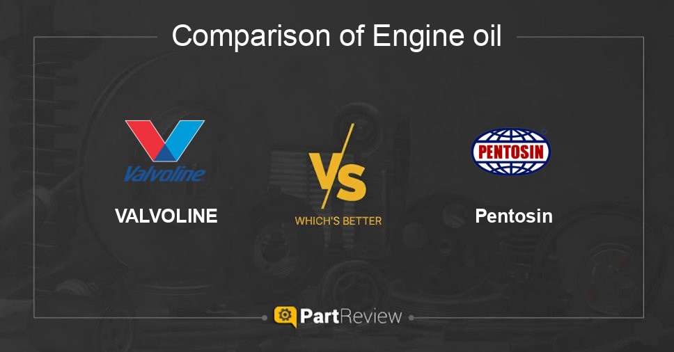 Comparison of engine oil VALVOLINE and Pentosin