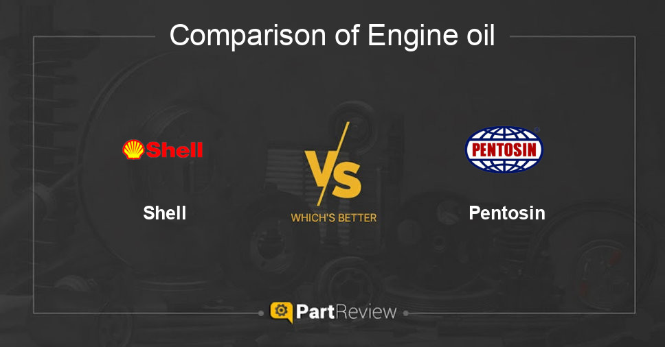 Comparison of engine oil Shell and Pentosin