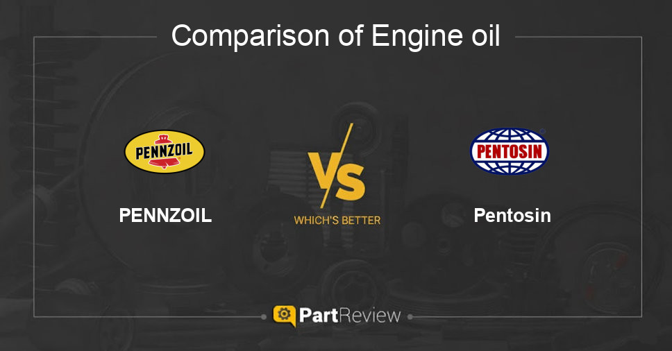 Comparison of engine oil PENNZOIL and Pentosin