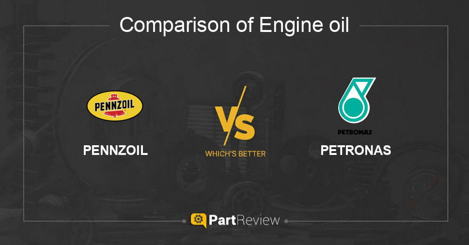 Comparison of engine oil PENNZOIL and PETRONAS