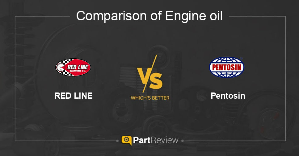 Comparison of engine oil RED LINE and Pentosin