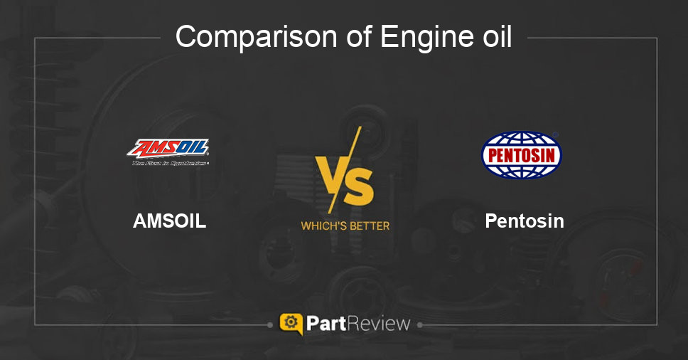 Comparison of engine oil AMSOIL and Pentosin