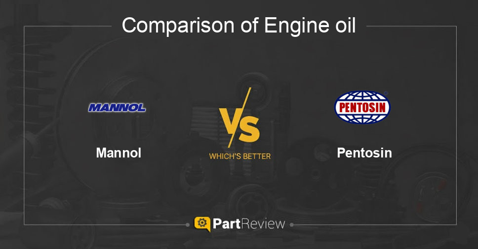 Comparison of engine oil Mannol and Pentosin