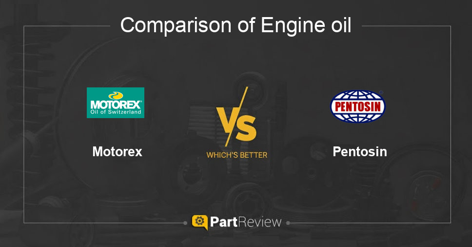 Comparison of engine oil Motorex and Pentosin