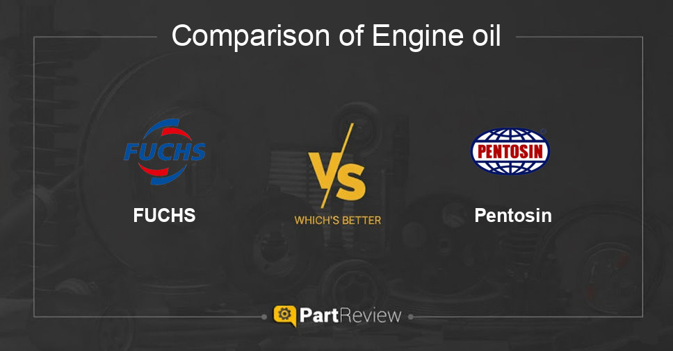 Comparison of engine oil FUCHS and Pentosin