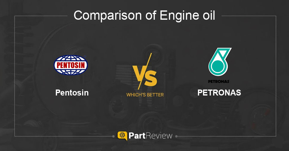 Comparison of engine oil Pentosin and PETRONAS