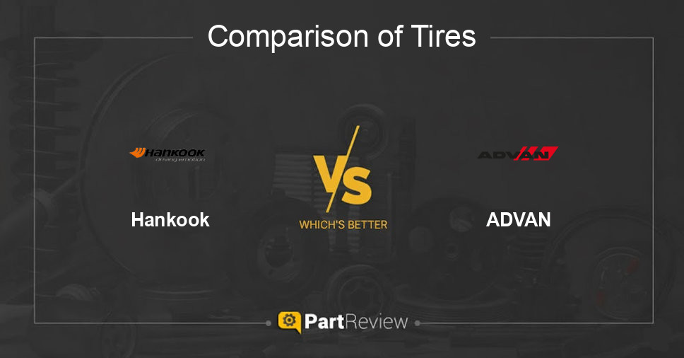 Comparison of tires Hankook and ADVAN
