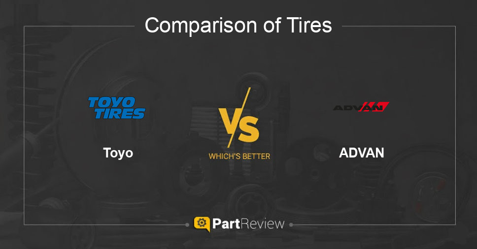Comparison of tires Toyo and ADVAN