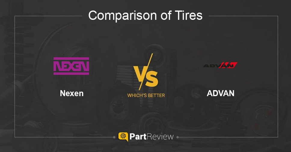 Comparison of tires Nexen and ADVAN