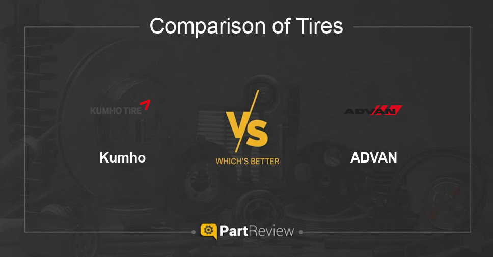Comparison of tires Kumho and ADVAN