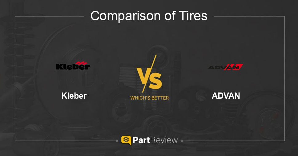 Comparison of tires Kleber and ADVAN