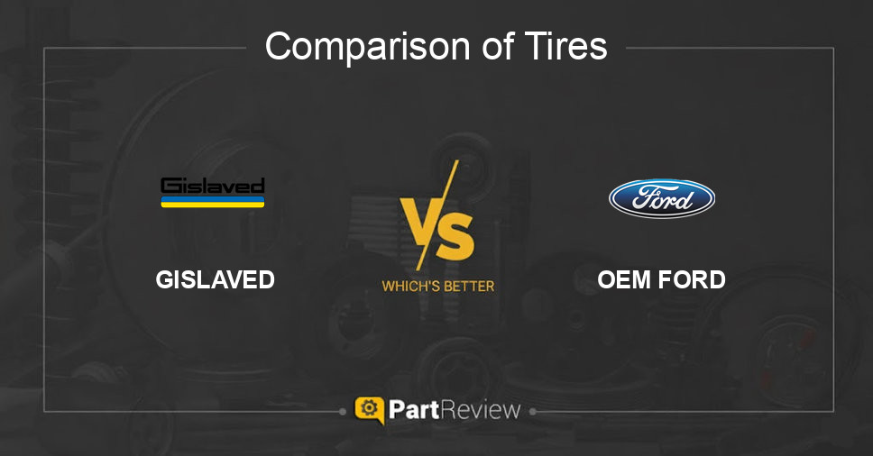 Comparison of tires GISLAVED and OEM FORD