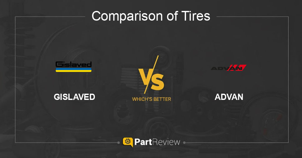 Comparison of tires GISLAVED and ADVAN