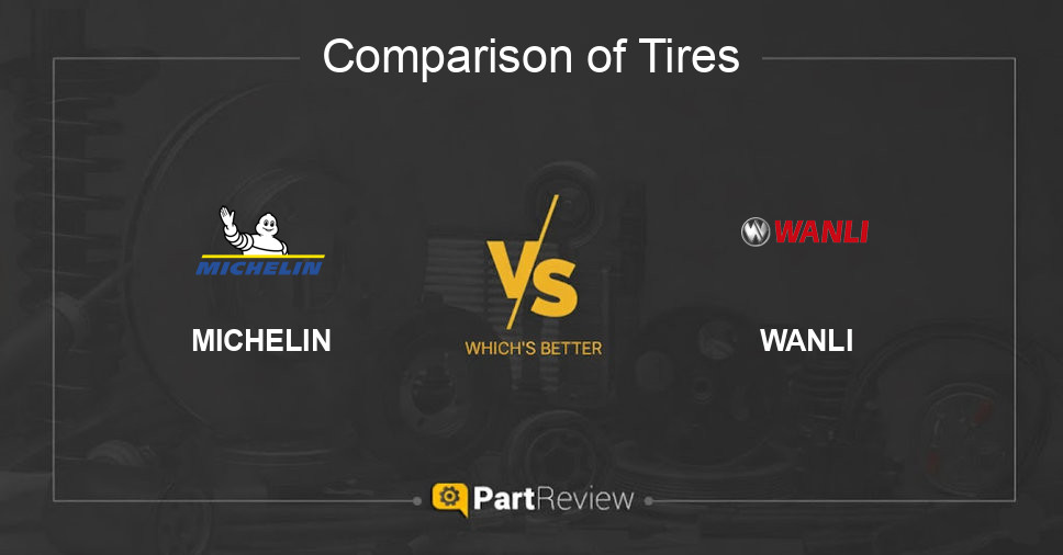 Comparison of tires MICHELIN and WANLI