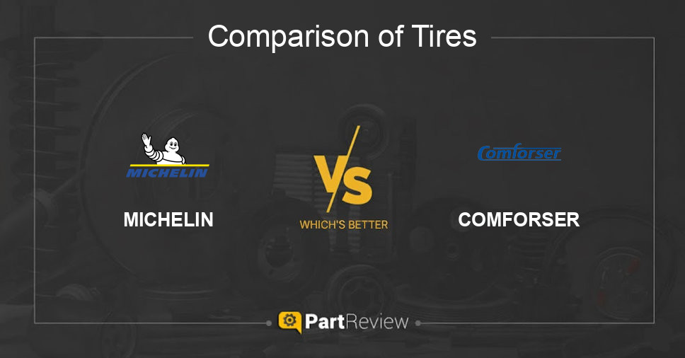 Comparison of tires MICHELIN and COMFORSER