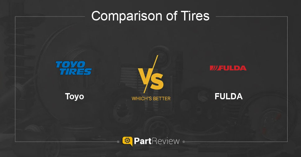 Comparison of tires Toyo and FULDA