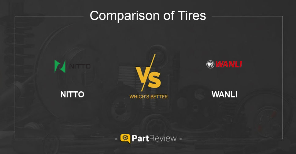 Comparison of tires NITTO and WANLI
