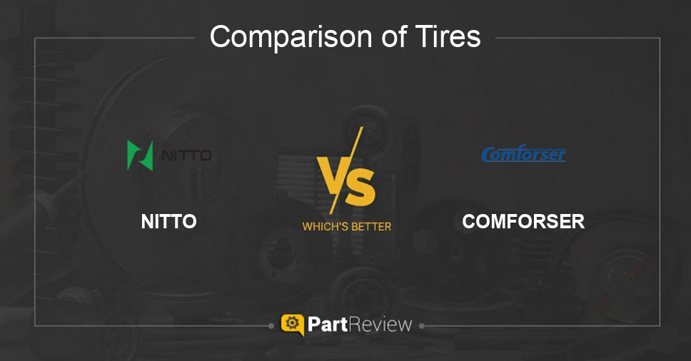 Comparison of tires NITTO and COMFORSER