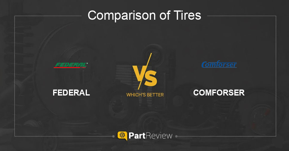 Comparison of tires FEDERAL and COMFORSER