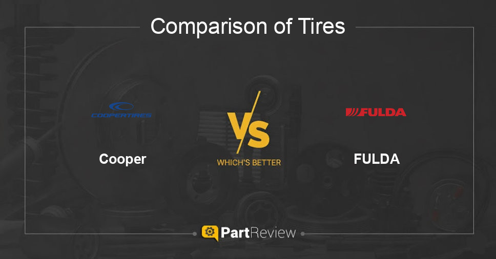 Comparison of tires Cooper and FULDA