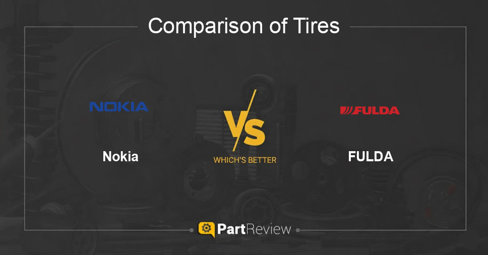 Comparison of tires Nokia and FULDA