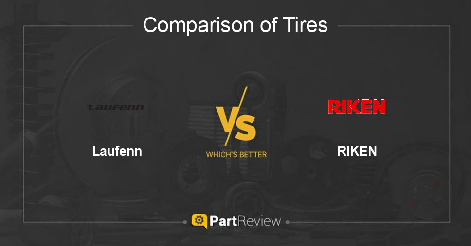 Comparison of tires Laufenn and RIKEN