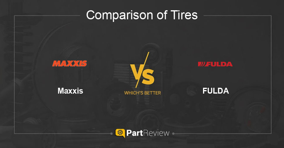 Comparison of tires Maxxis and FULDA