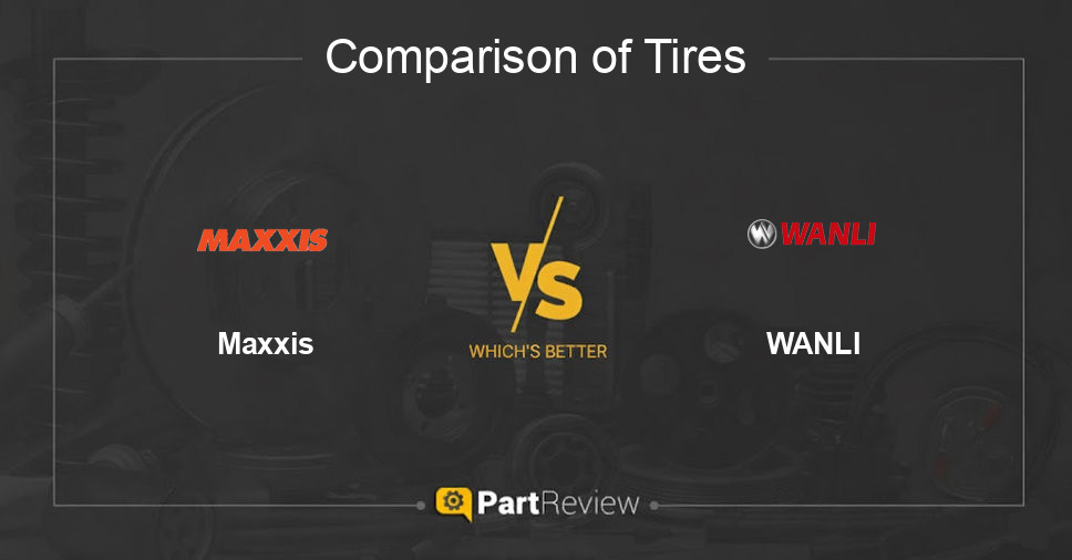 Comparison of tires Maxxis and WANLI