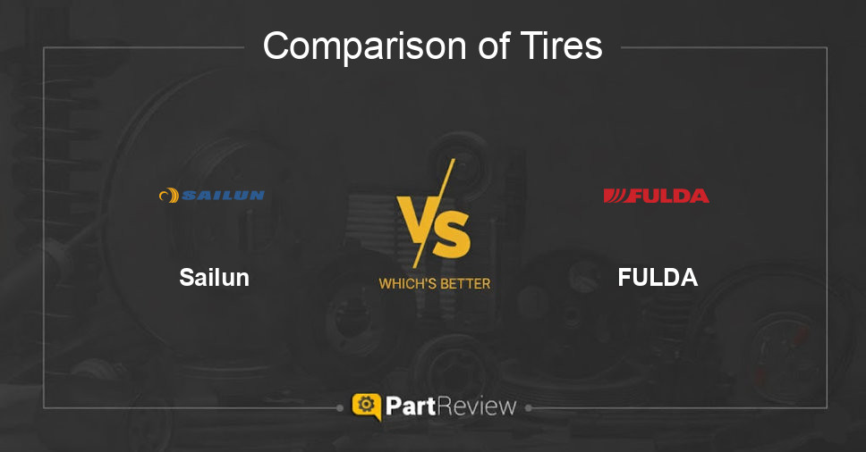 Comparison of tires Sailun and FULDA