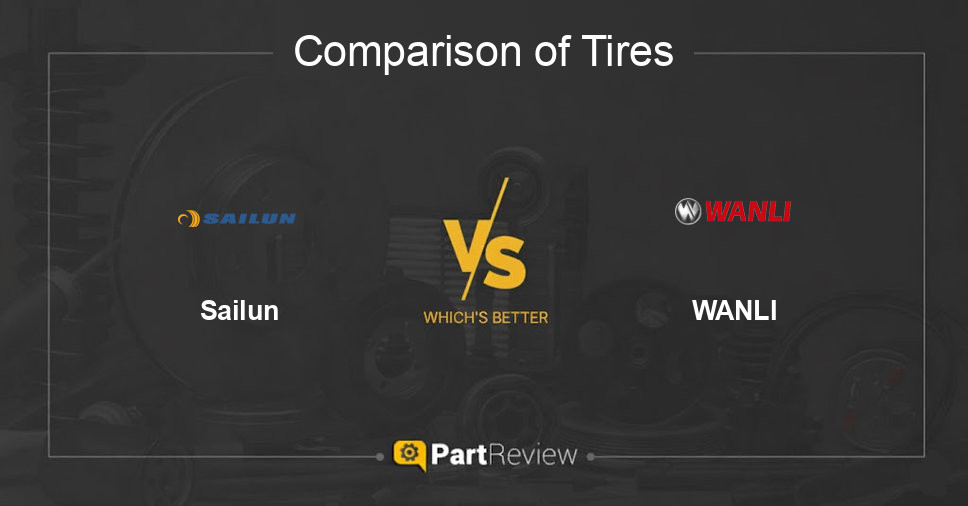 Comparison of tires Sailun and WANLI