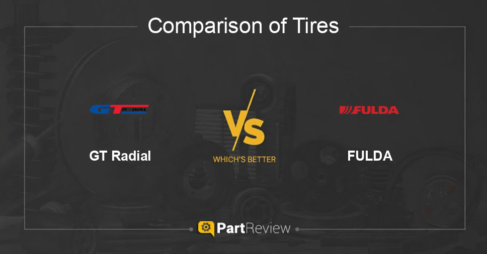 Comparison of tires GT Radial and FULDA