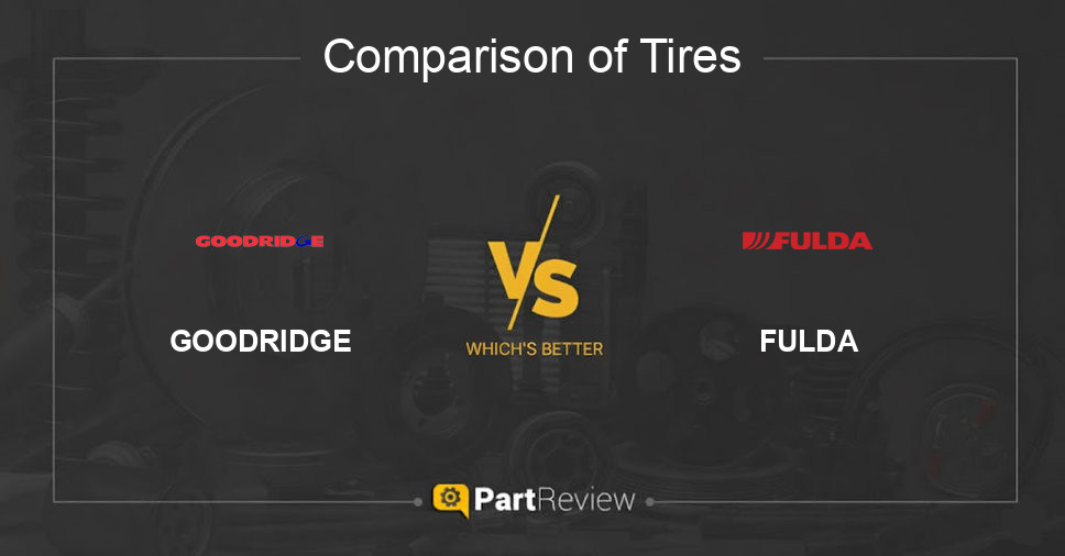 Comparison of tires GOODRIDGE and FULDA
