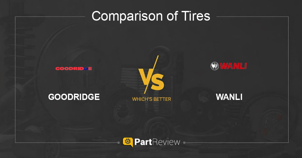 Comparison of tires GOODRIDGE and WANLI