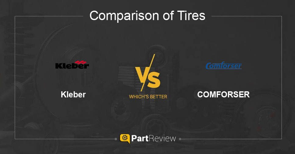 Comparison of tires Kleber and COMFORSER