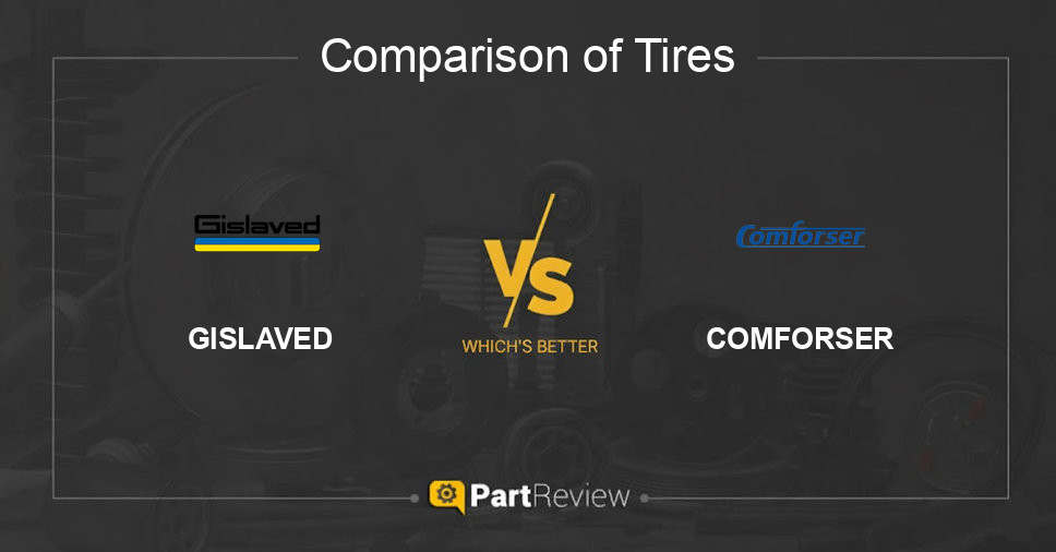 Comparison of tires GISLAVED and COMFORSER
