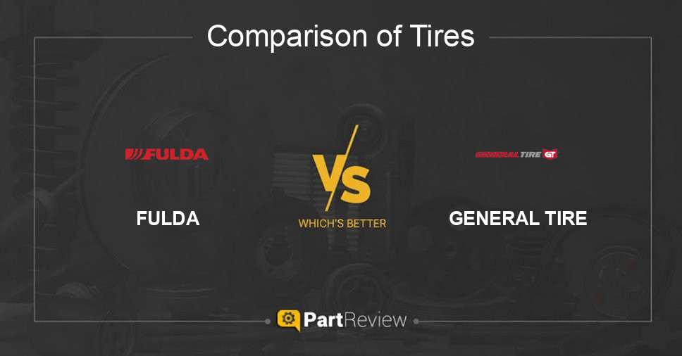 Comparison of tires FULDA and GENERAL TIRE