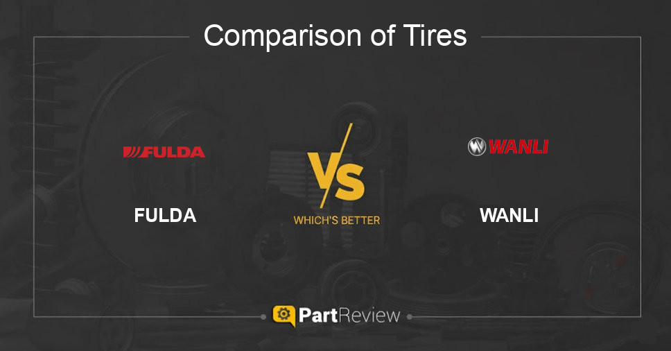 Comparison of tires FULDA and WANLI
