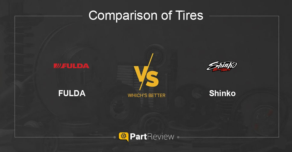 Comparison of tires FULDA and Shinko