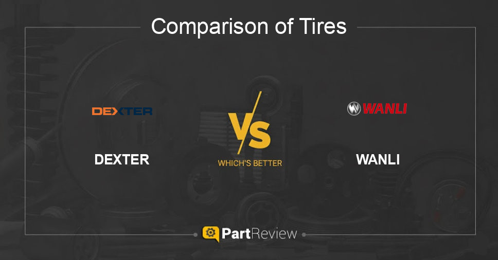 Comparison of tires DEXTER and WANLI