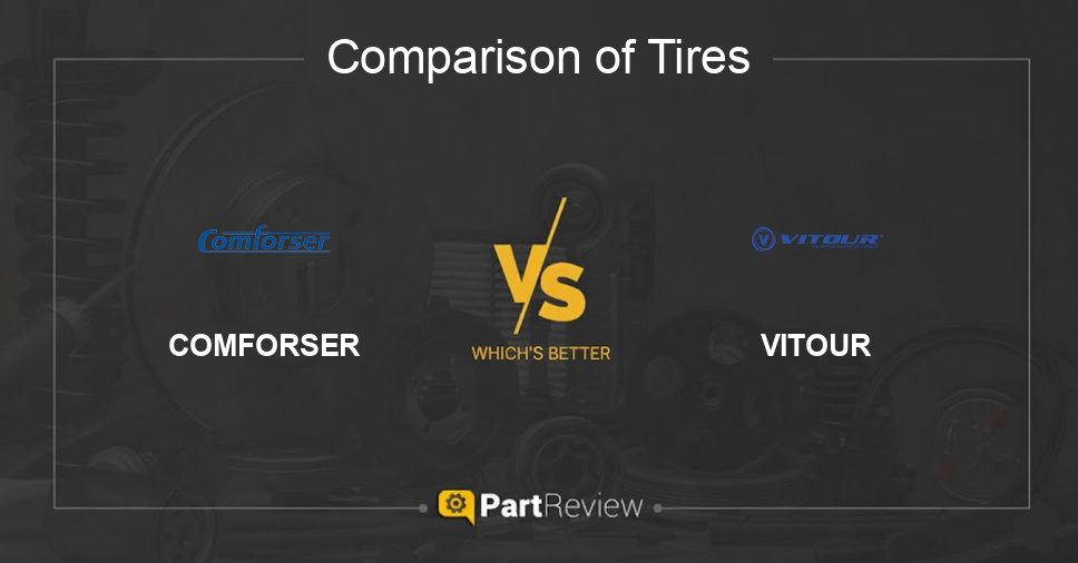 Comparison of tires COMFORSER and VITOUR